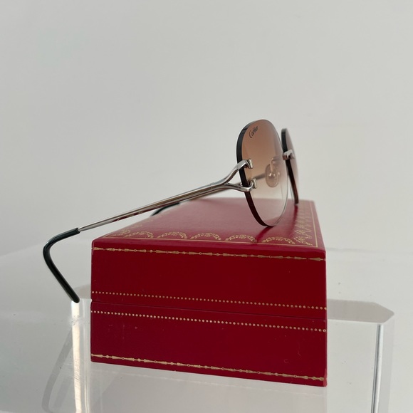 Cartier Glasses Silver Frame - Picture 6 of 7